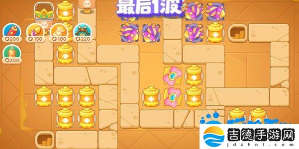 保卫萝卜4法老归来第108关怎么过-法老归来第108关通关攻略