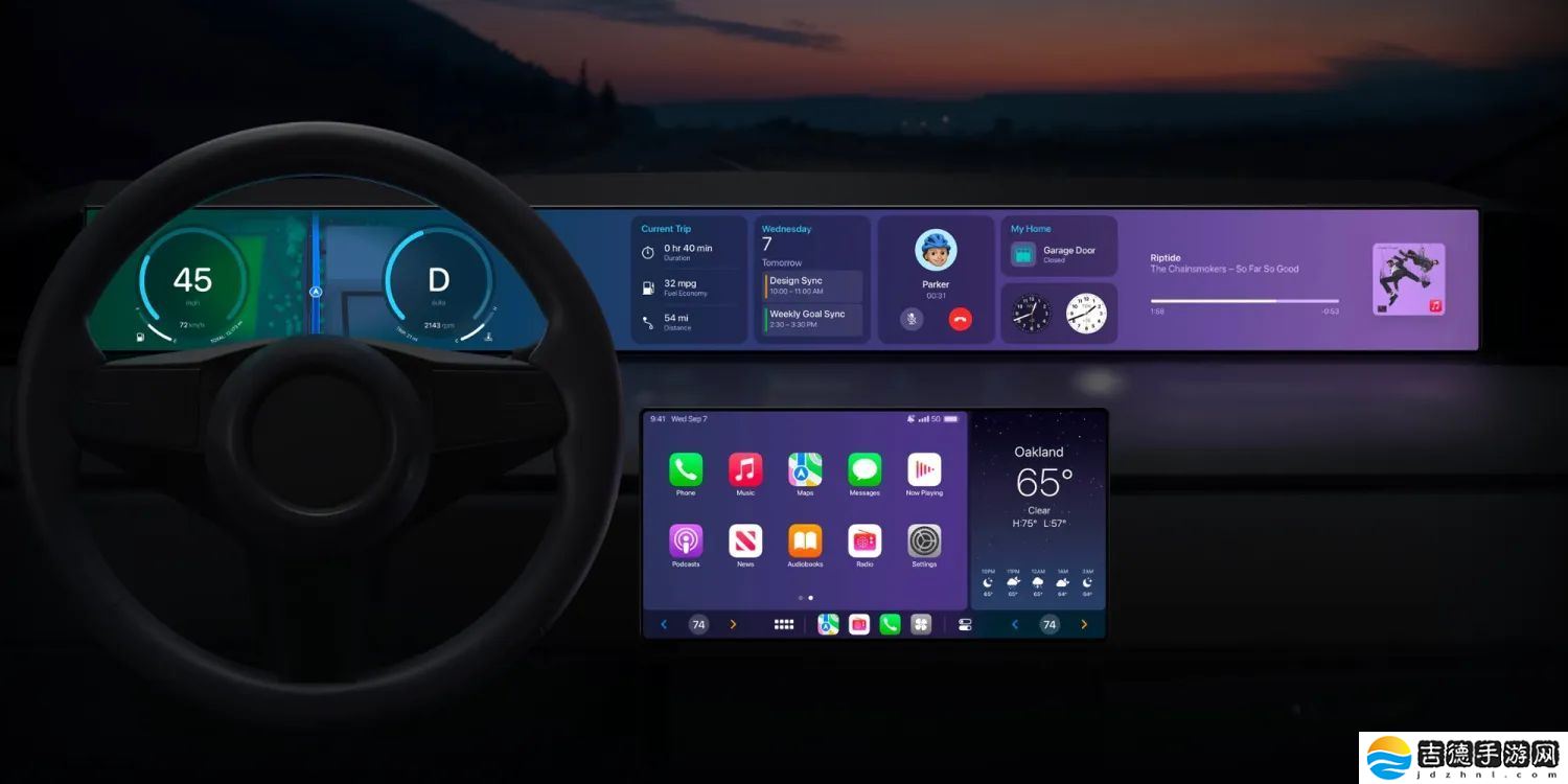 苹果 iOS 18.4 新特性，CarPlay 新增体育模式 API