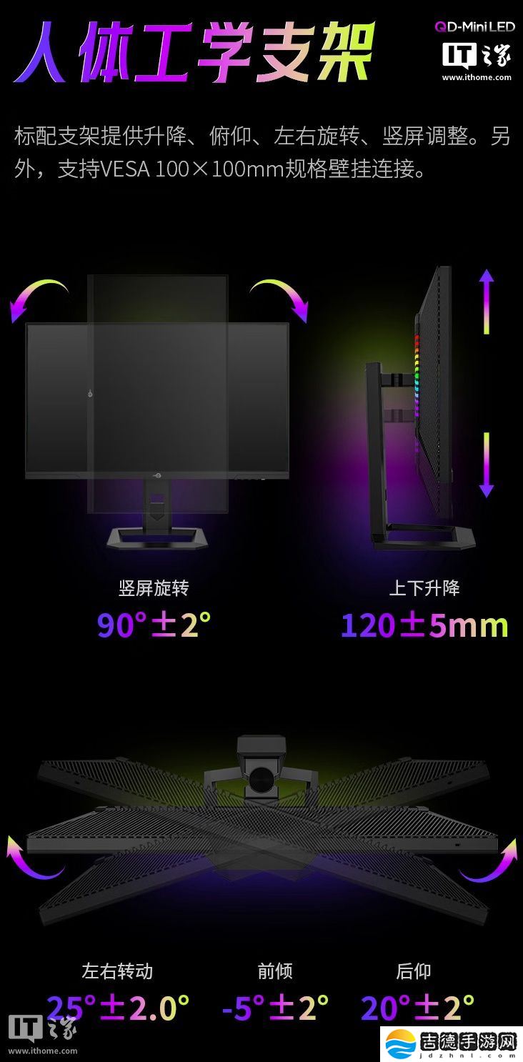 泰坦军团推出“P275MS+”27 英寸显示器：2K 320Hz Mini LED + 光线传感器，国补后 1529 元