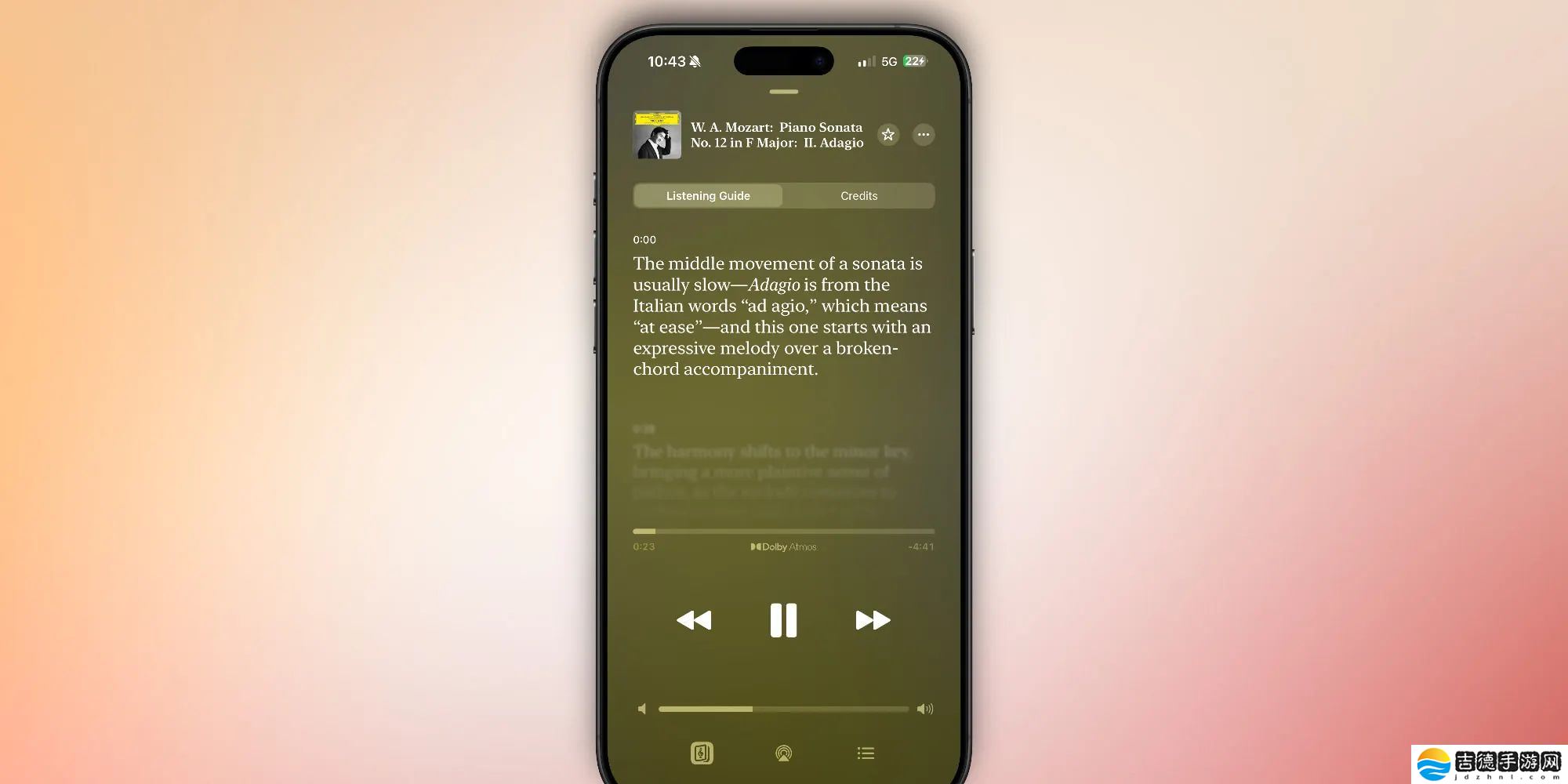 苹果 Apple Music Classical 更新：同步聆听指南、精选电台和个性化推荐