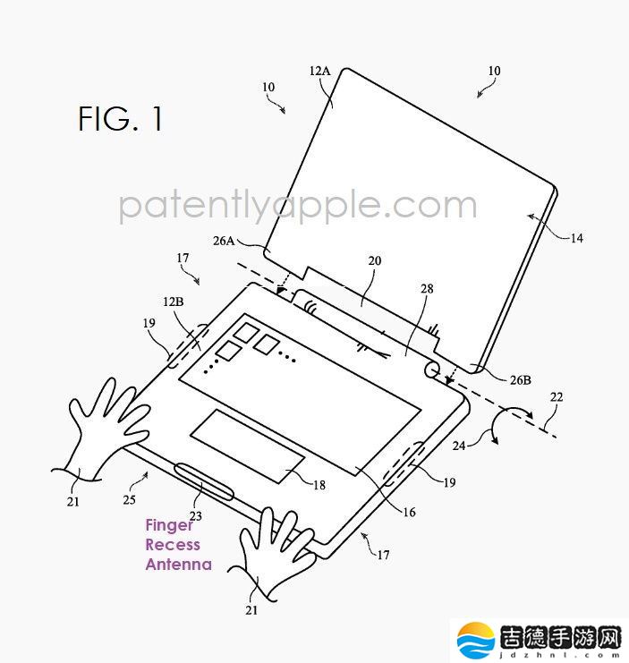 苹果沉寂 8 年后重新提交蜂窝版 MacBook 专利：天线藏于掌托凹槽，最快 2026 年首秀