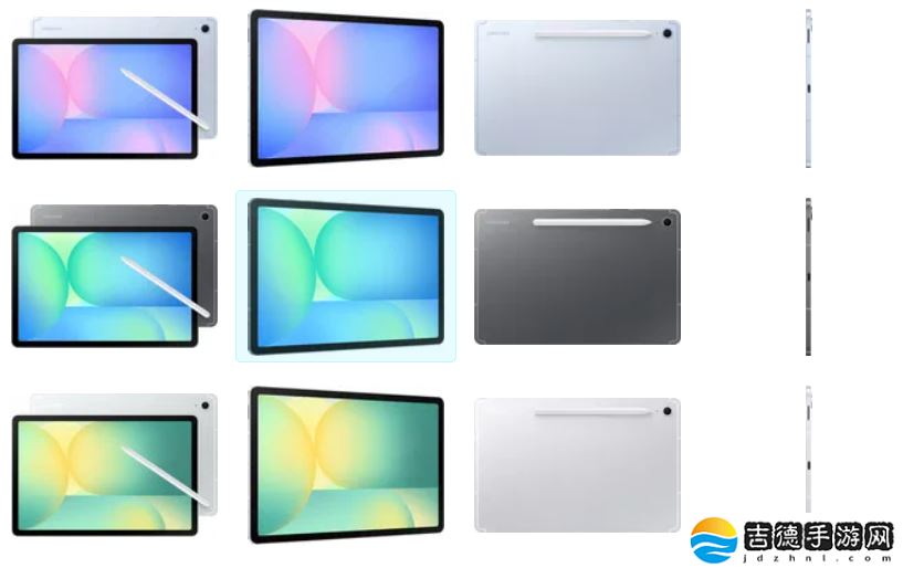 三星 Galaxy Tab S10 FE / FE+ 平板渲染图曝光：10.9/13.1 英寸屏幕，厚 6.0 毫米
