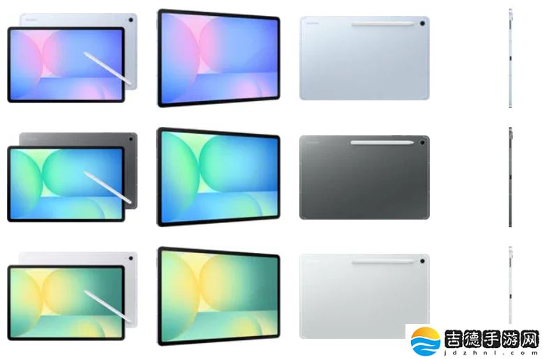 三星 Galaxy Tab S10 FE / FE+ 平板渲染图曝光：10.9/13.1 英寸屏幕，厚 6.0 毫米