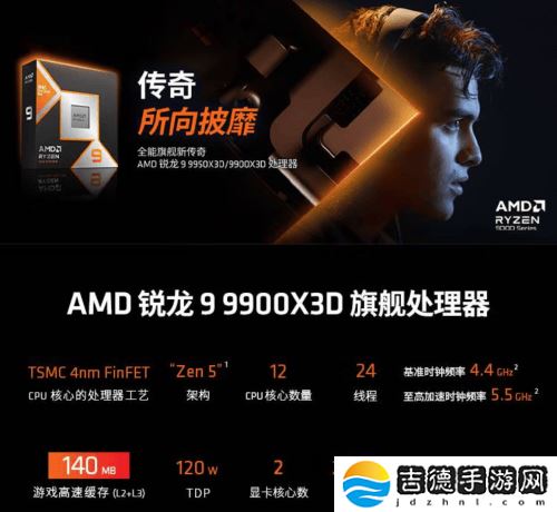 AMD锐龙9系列新品处理器京东热售，北京用户已率先体验9950&#88;3D