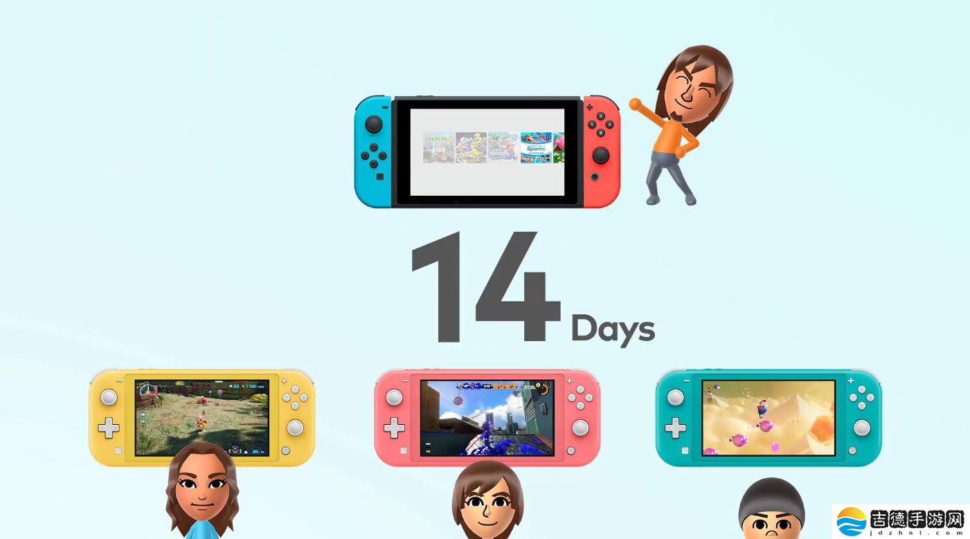 任天堂 Switch 推出虚拟游戏卡，可在家庭组成员间共享数字游戏