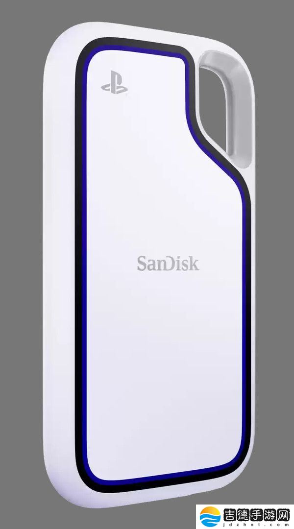 闪迪推出索尼 PS5 特别版至尊极速移动固态硬盘,主机同款白底点缀黑蓝设计