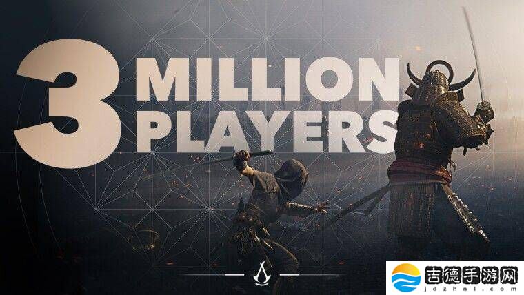 《刺客信条：影》首周突破300万玩家，双主角设定引爆4000万游戏时长！