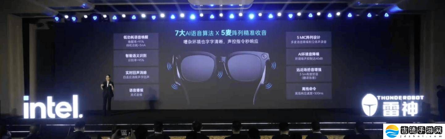 雷神AI智能眼镜来袭:内置语音助手+拍照,首发仅1799元起!