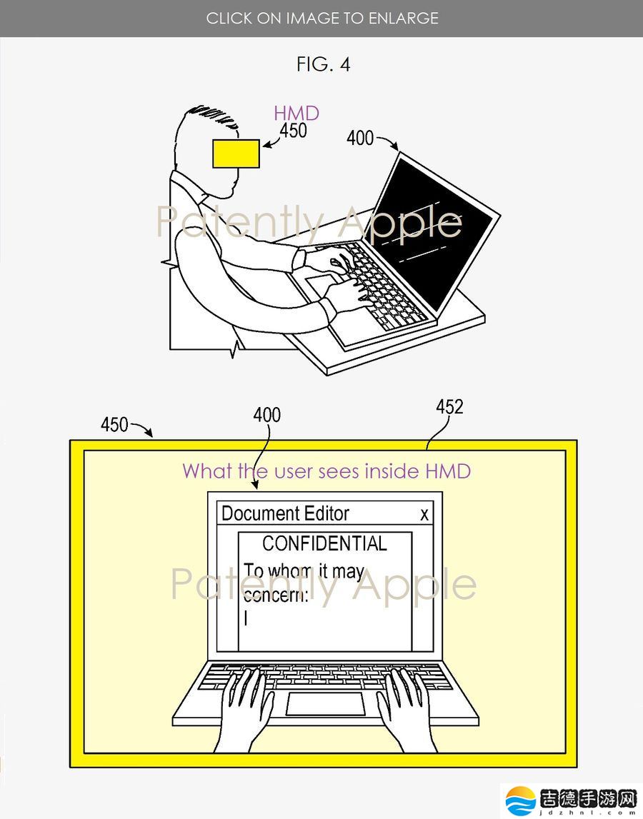 苹果专利探索 Vision Pro 头显未来：联动 iPhone / Mac，打造防窥屏神器