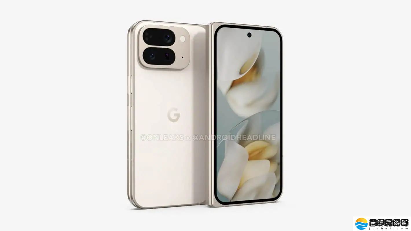 谷歌 Pixel 10 Pro Fold 折叠屏手机渲染图亮相，延续前代机型“=”形相机模组