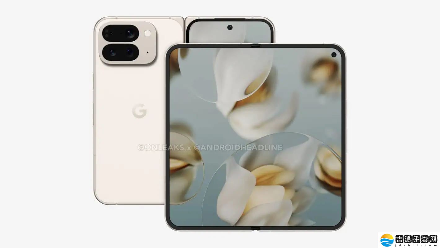 谷歌 Pixel 10 Pro Fold 折叠屏手机渲染图亮相，延续前代机型“=”形相机模组