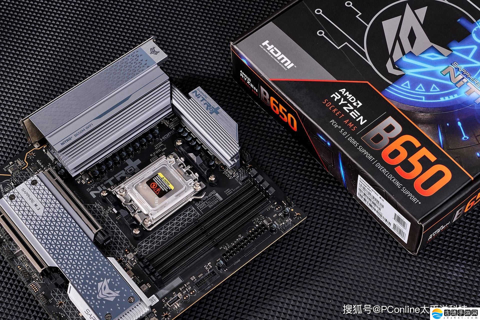 蓝宝石B650M WIFI主板美图鉴赏：颜值与性能并存，创作游戏两不误