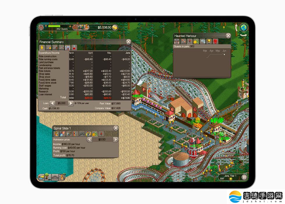 苹果 Apple Arcade 新增 《过山车大亨》等经典游戏