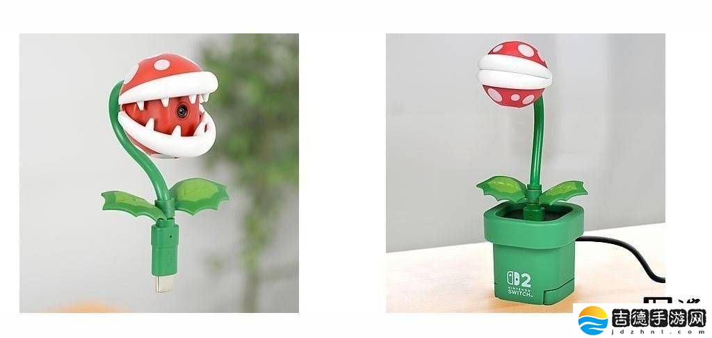 Hori推出Switch 2“吞食花”摄像头，造型独特还能防窥！